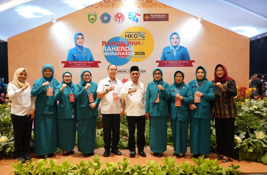 Wabup Ogan Ilir Hadiri Puncak HKG PKK ke-54 Sumsel, Dorong Penguatan Peran PKK dan Ekonomi Keluarga