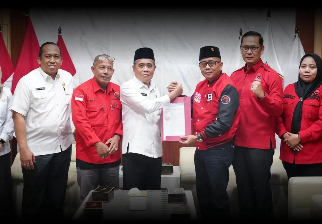 Struktur Baru, Semangat Baru : DPC PDIP Ogan Ilir Gelar Audiensi ke Pemkab Ogan Ilir