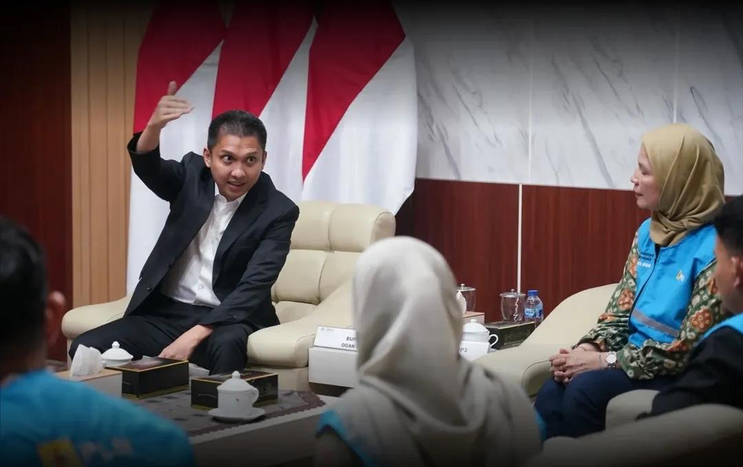 Bupati Ogan Ilir Terima Audiensi Manager MUP3 Ogan Ilir, Perkuat Sinergi Pemkab-PLN untuk Pelayanan Listrik