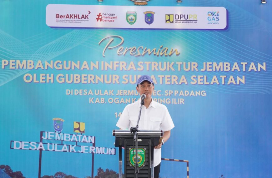 Empat Jembatan Baru di OKI Buka Akses dan Gerakkan Ekonomi Desa.