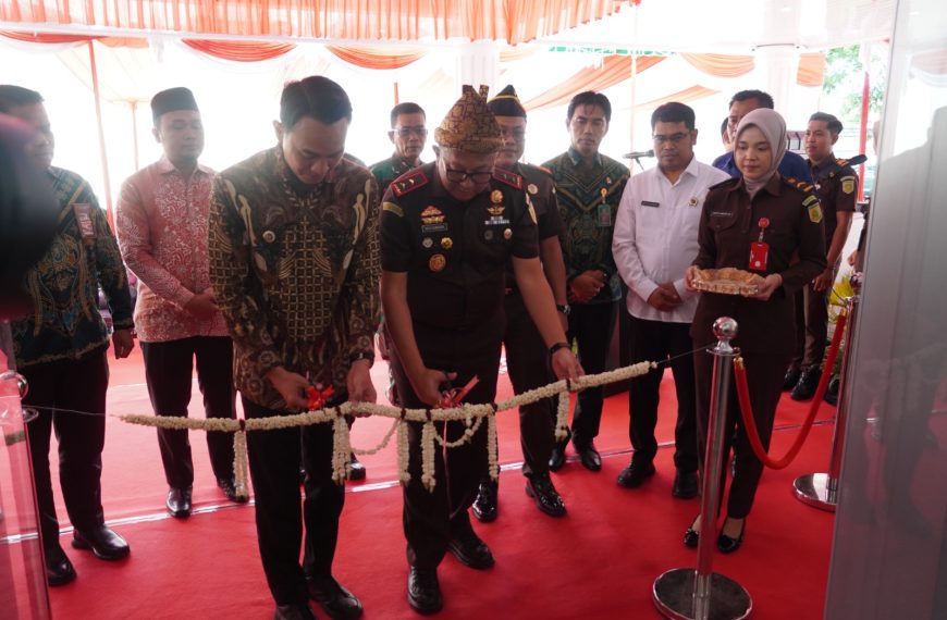 Gedung Baru Kejari OKI Jadi Simbol Pelayanan Hukum yang Profesional dan Humanis