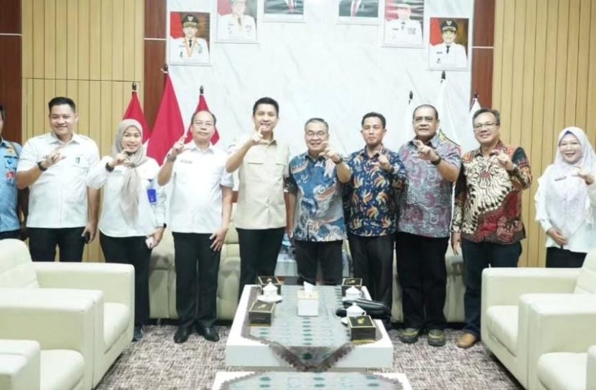 Perkuat Keterbukaan Informasi Publik, Bupati Panca Audiensi dengan Komisi Informasi Provinsi Sumsel