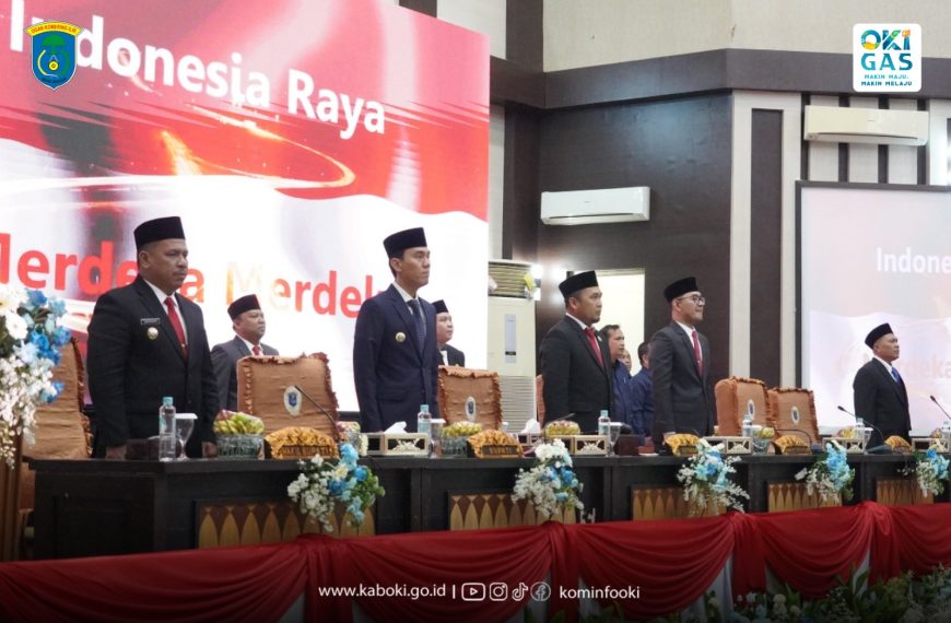 Memperingati HUT ke-81, DPRD OKI Dengarkan Pidato Kenegaraan Presiden Prabowo